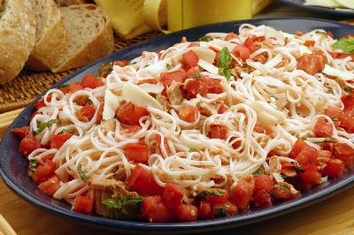 Fresh Tomato Notta Pasta with Tuna