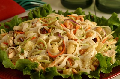 Chicken Salad with Broccoli Slaw 