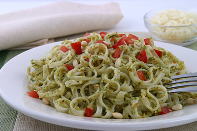 Picante Green Olive Pesto Recipe